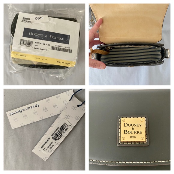 🎉HP🎉Dooney and Bourke Beacon Saddle Crossbody - Picture 8 of 8